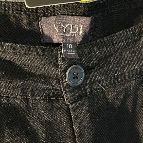 *242 NYDI Black wide legs Pants EUC size 10 - Picture 4 of 4